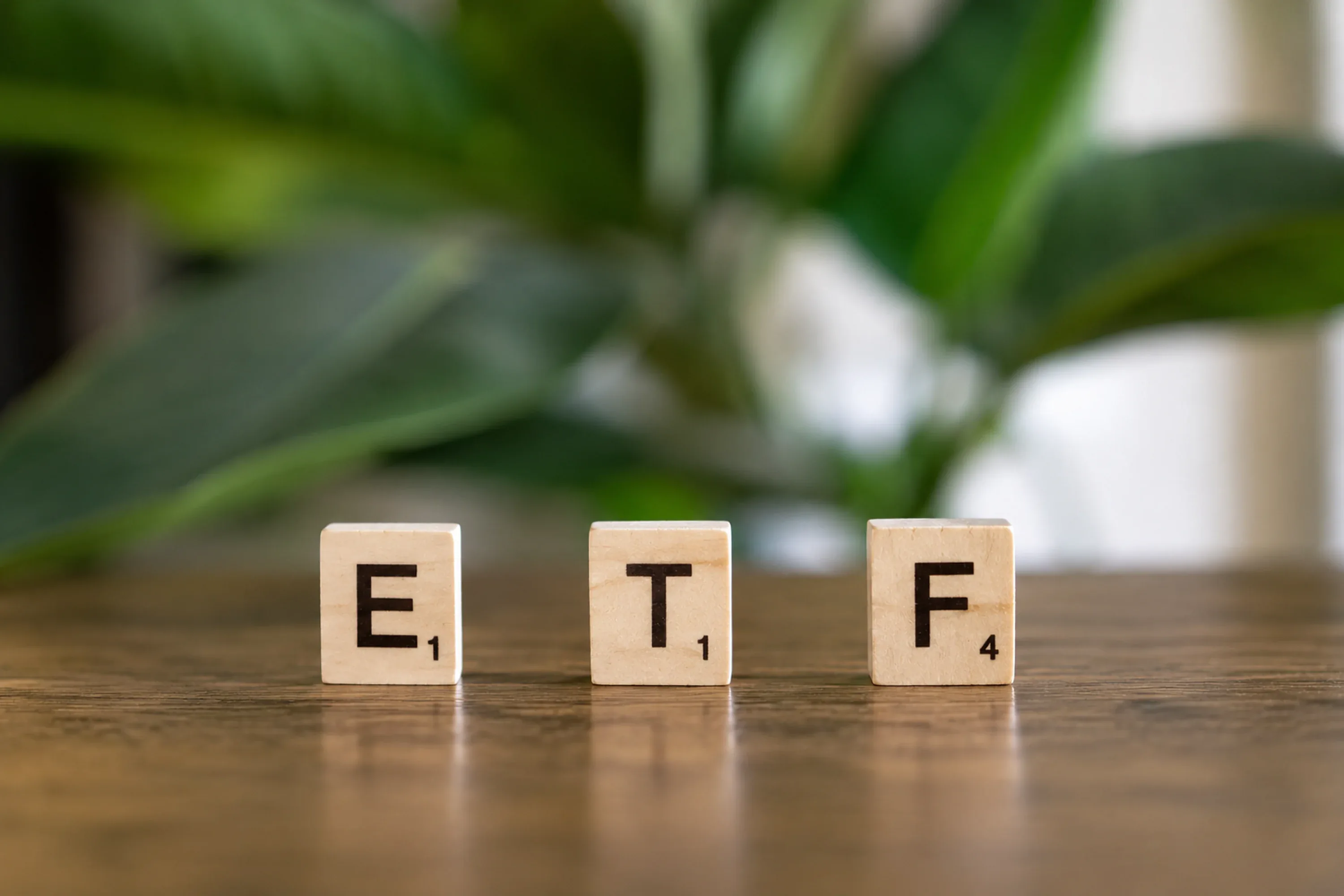 ETF blocks representing fund structure