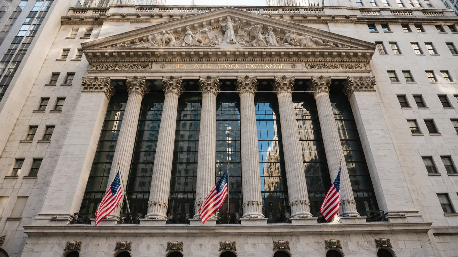 New York Stock Exchange building representing U.S. market structure